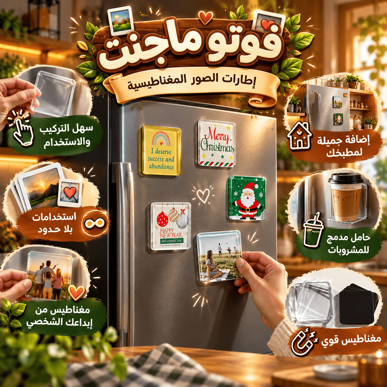 فوتو ماجنت_ لمساتك على الثلاجة (1)