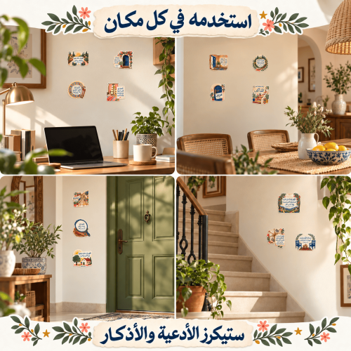 Cozy Home Sticker Collage (1)